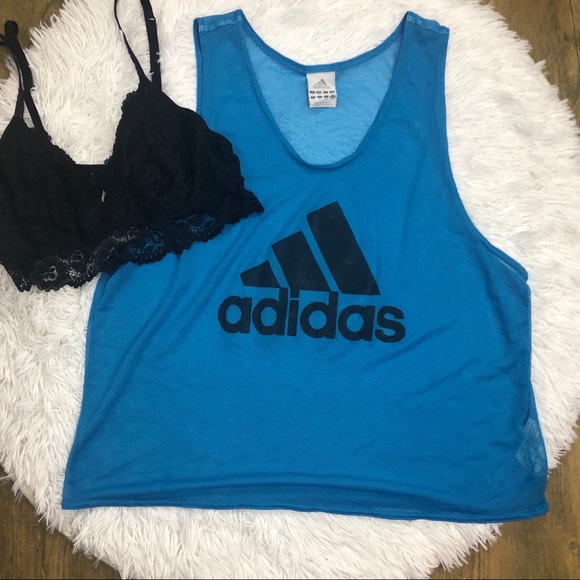 adidas Tops - Adidas Mesh Tank Size Large